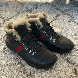 Original Gucci winter boots with Fur